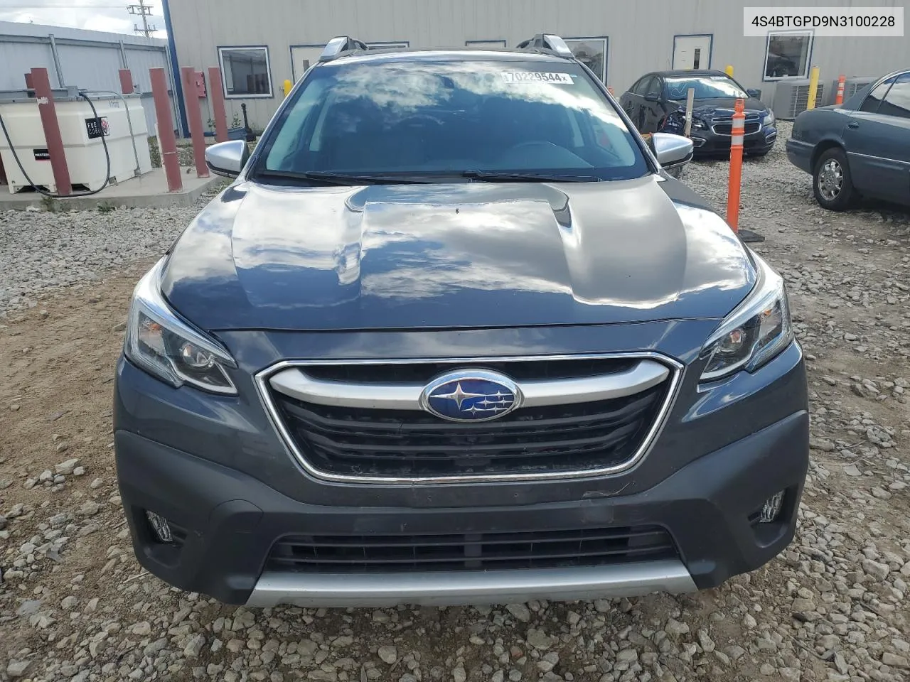 2022 Subaru Outback Touring VIN: 4S4BTGPD9N3100228 Lot: 70229544