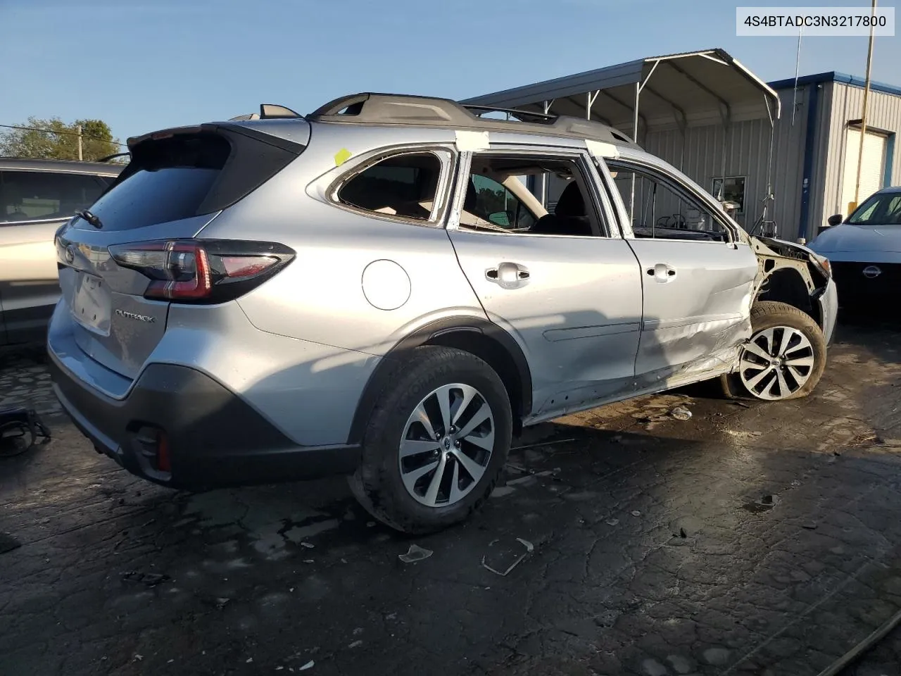 4S4BTADC3N3217800 2022 Subaru Outback Premium