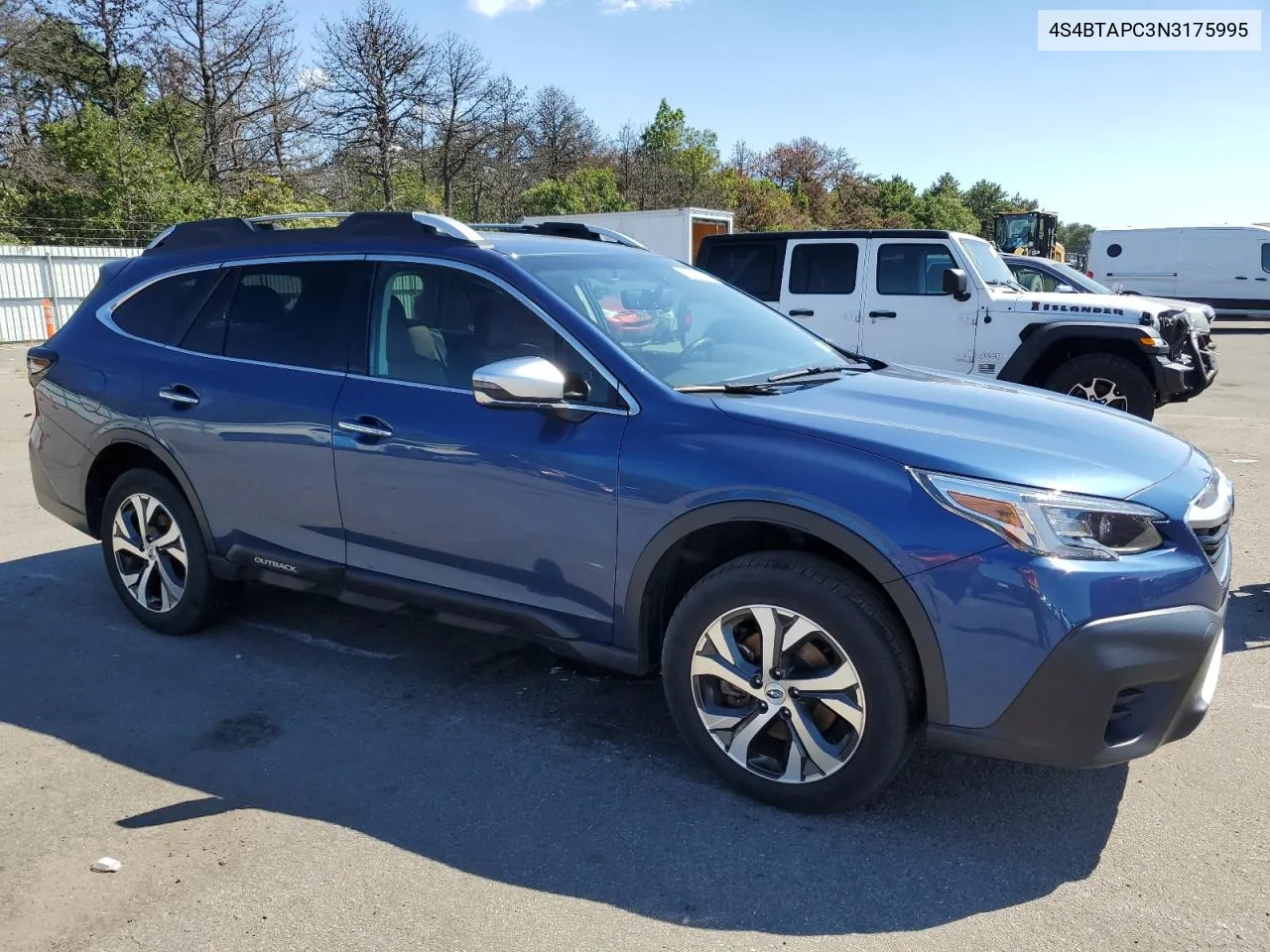 2022 Subaru Outback Touring VIN: 4S4BTAPC3N3175995 Lot: 70774764