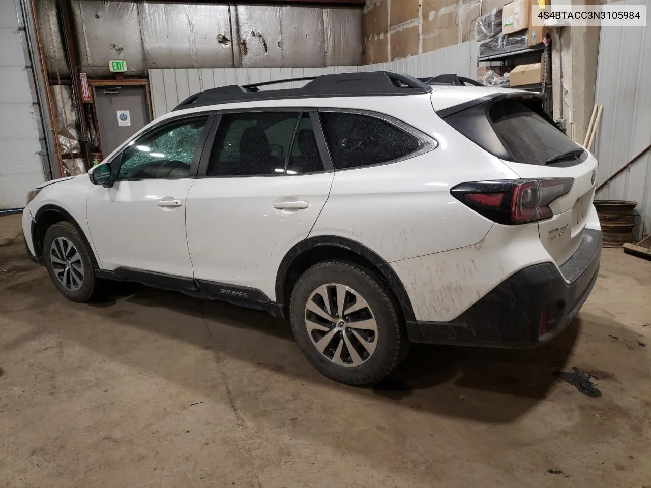 2022 Subaru Outback Premium VIN: 4S4BTACC3N3105984 Lot: 70841914