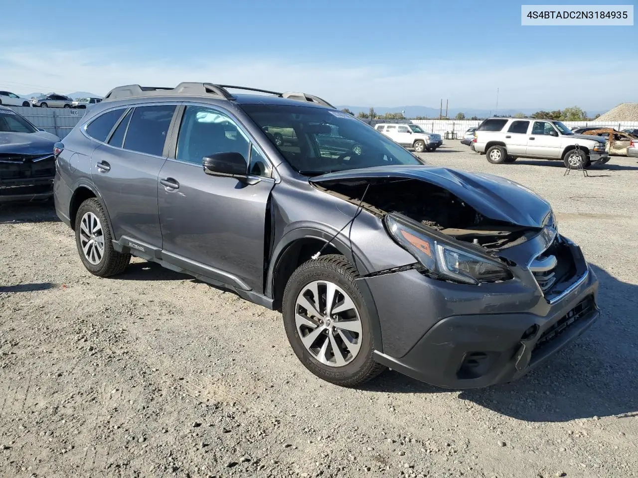 4S4BTADC2N3184935 2022 Subaru Outback Premium