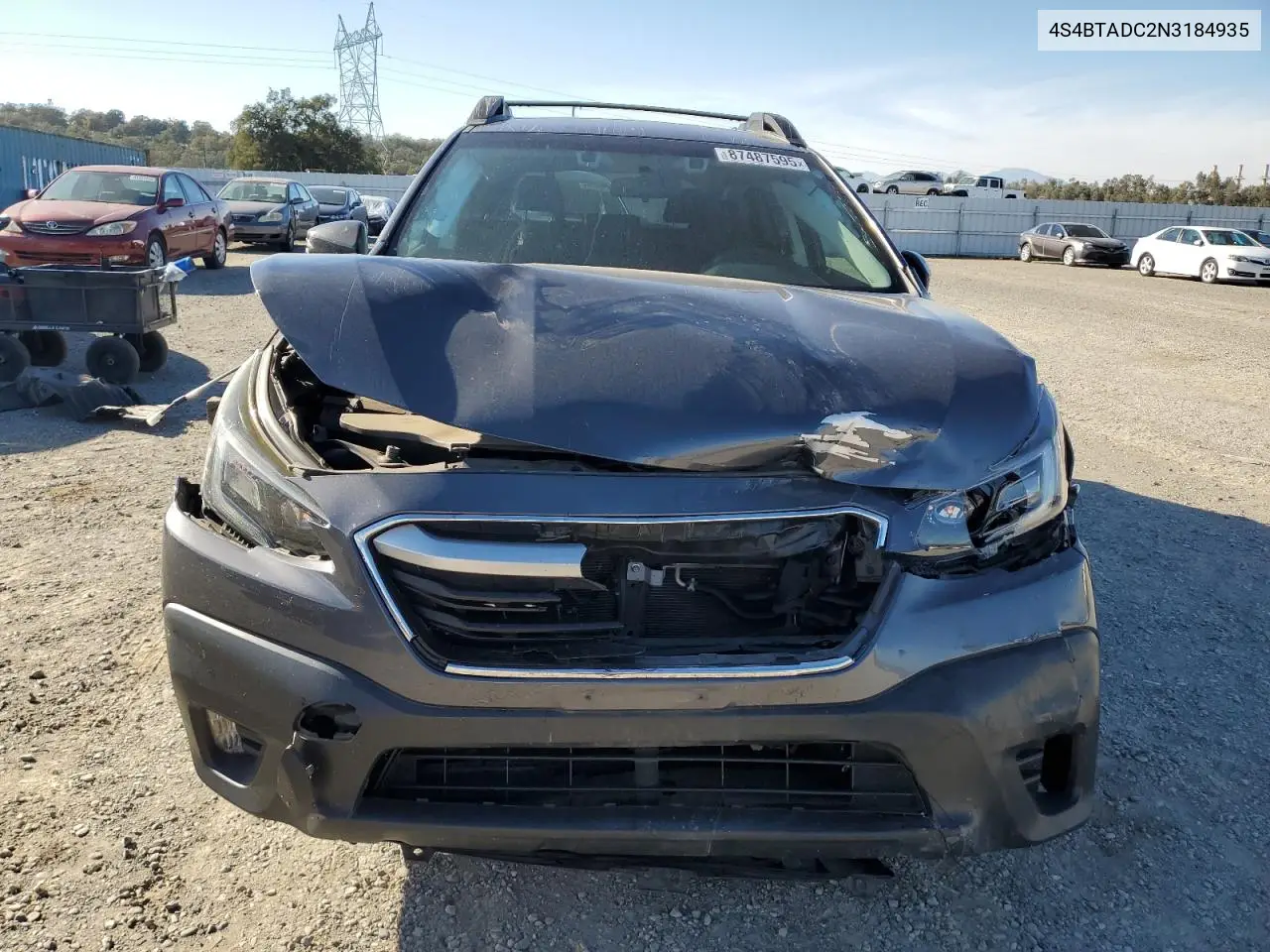 4S4BTADC2N3184935 2022 Subaru Outback Premium