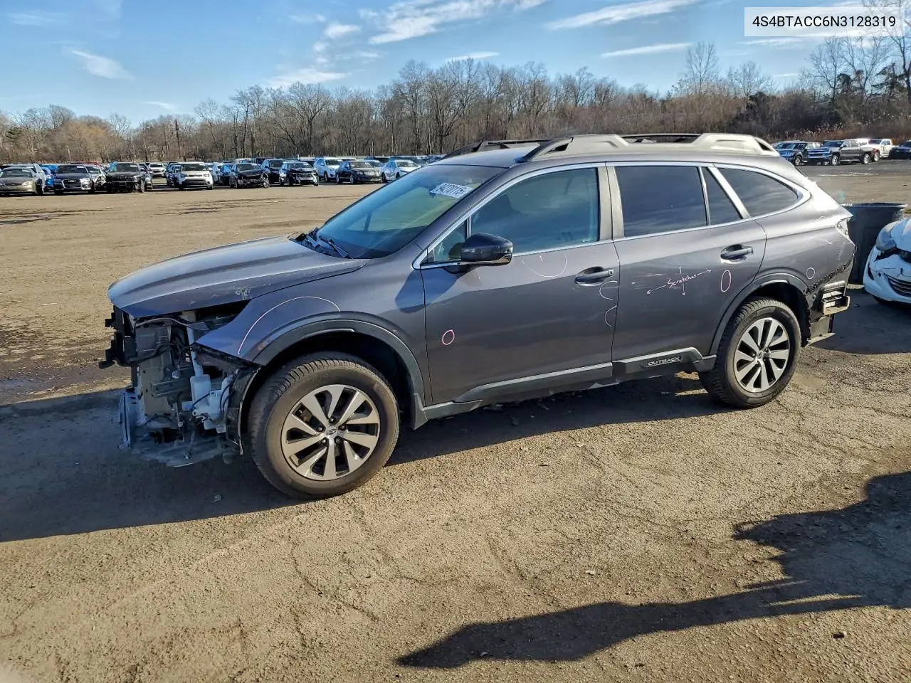 4S4BTACC6N3128319 2022 Subaru Outback Premium