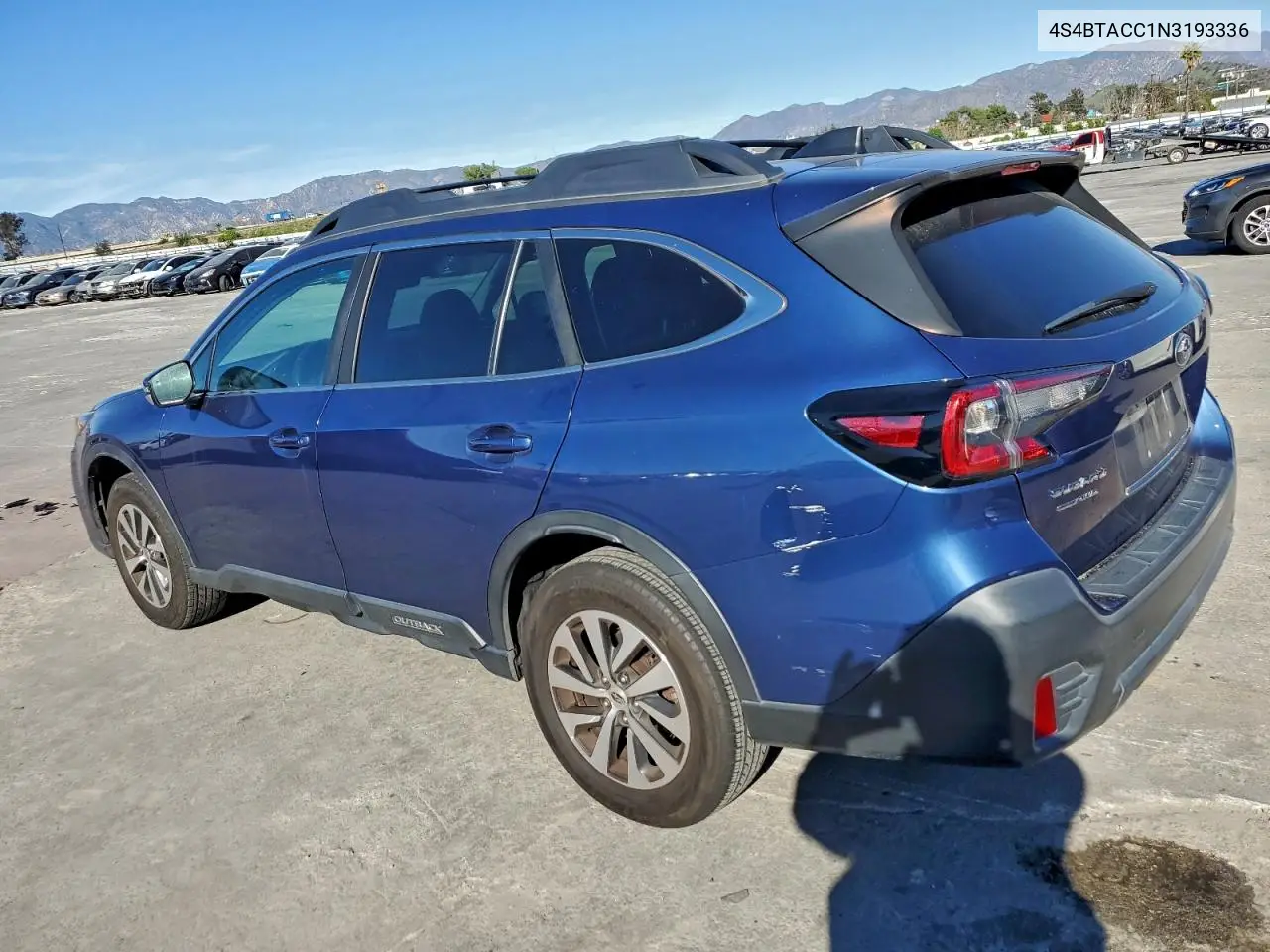 4S4BTACC1N3193336 2022 Subaru Outback Premium