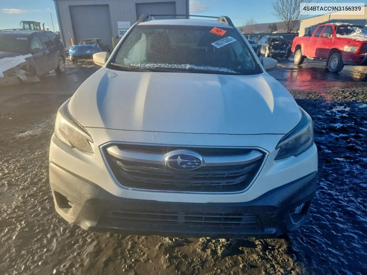 4S4BTACC9N3156339 2022 Subaru Outback Premium
