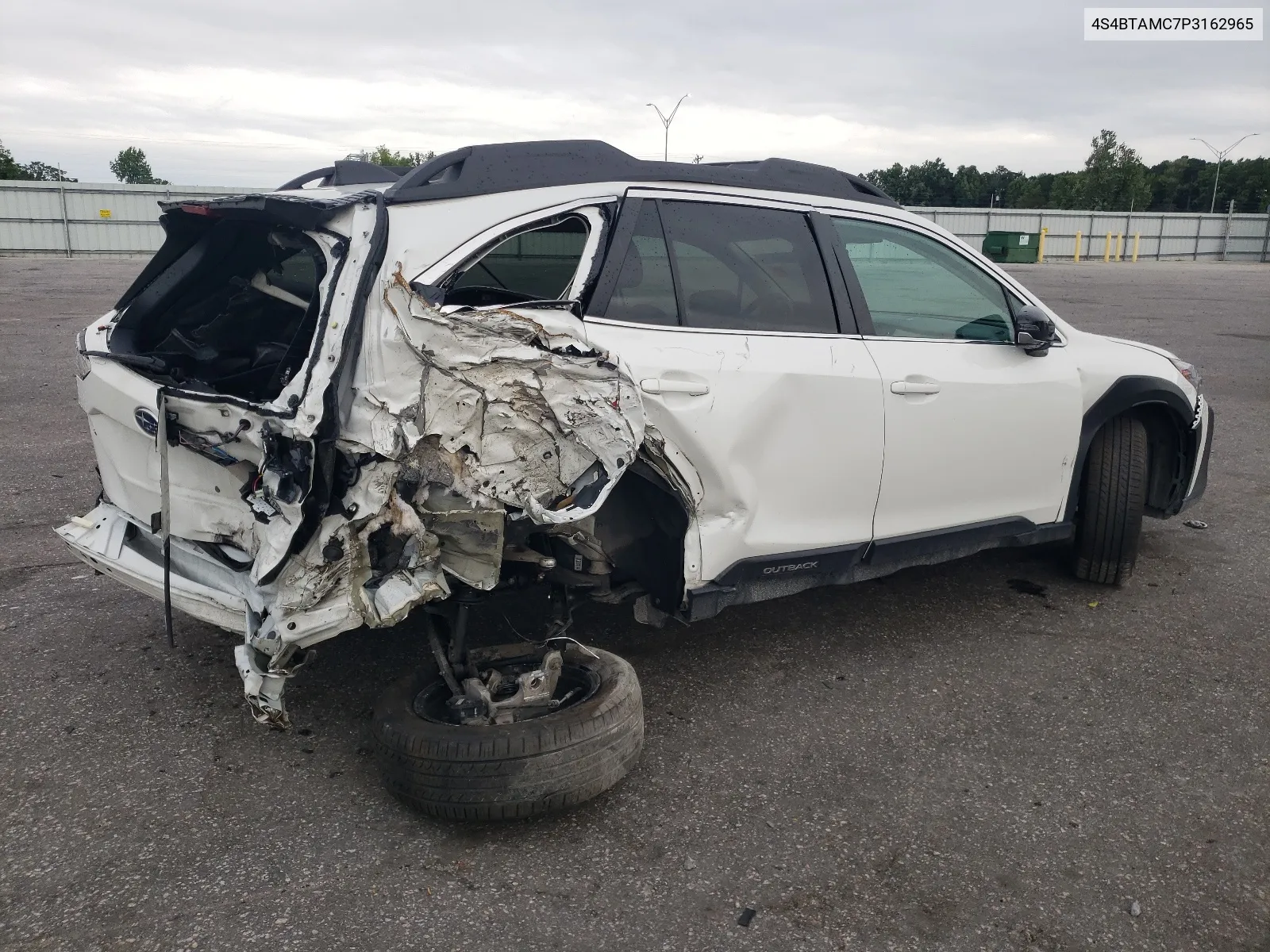 2023 Subaru Outback Limited VIN: 4S4BTAMC7P3162965 Lot: 61233314