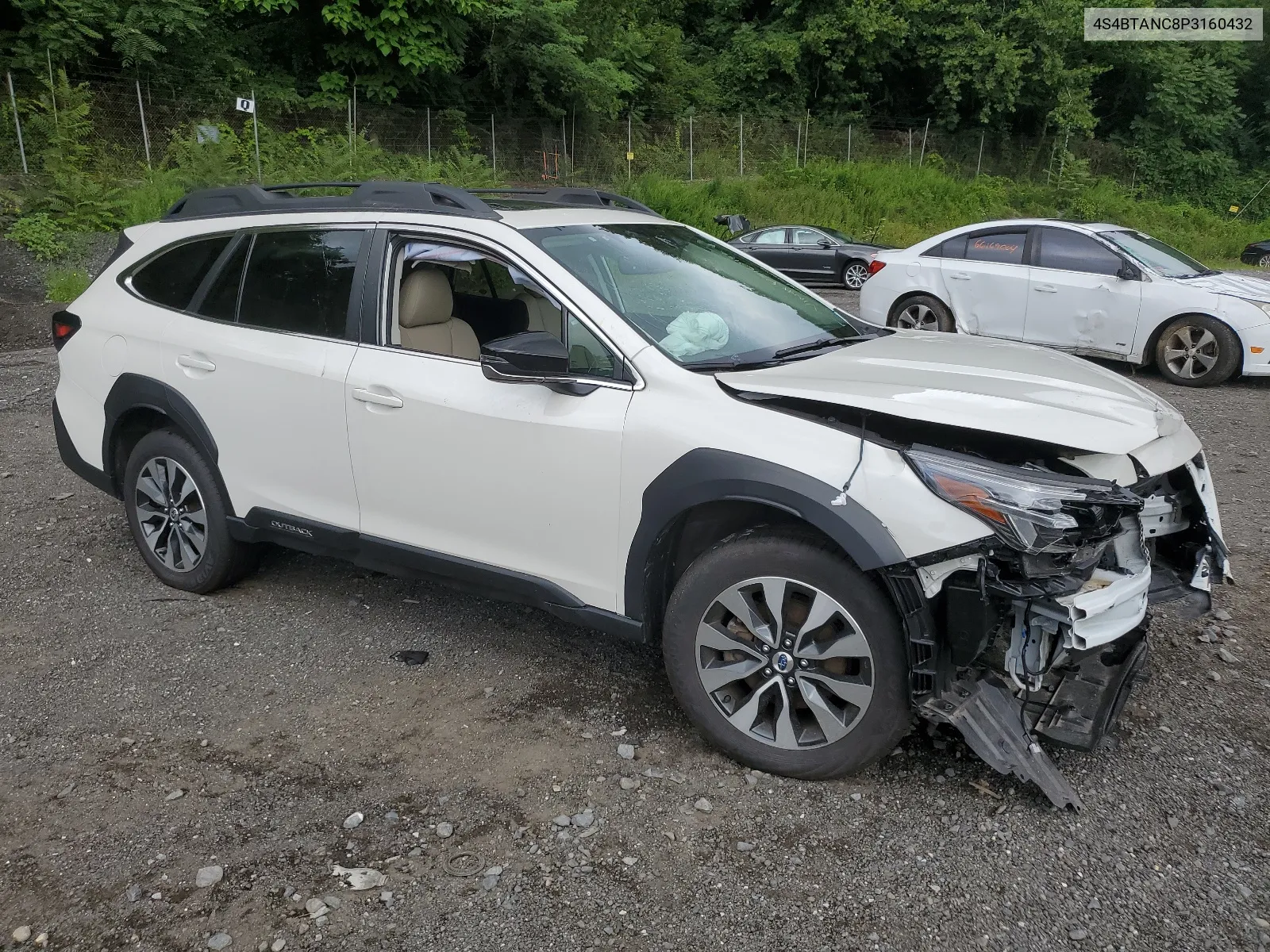 2023 Subaru Outback Limited VIN: 4S4BTANC8P3160432 Lot: 64967544