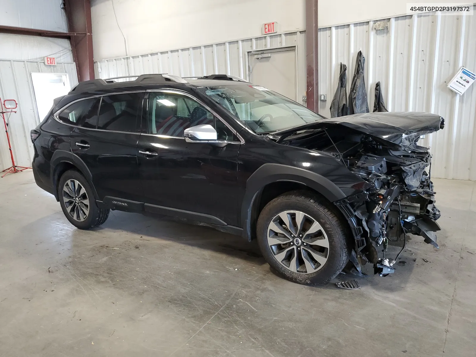 2023 Subaru Outback Touring VIN: 4S4BTGPD2P3197372 Lot: 66582224