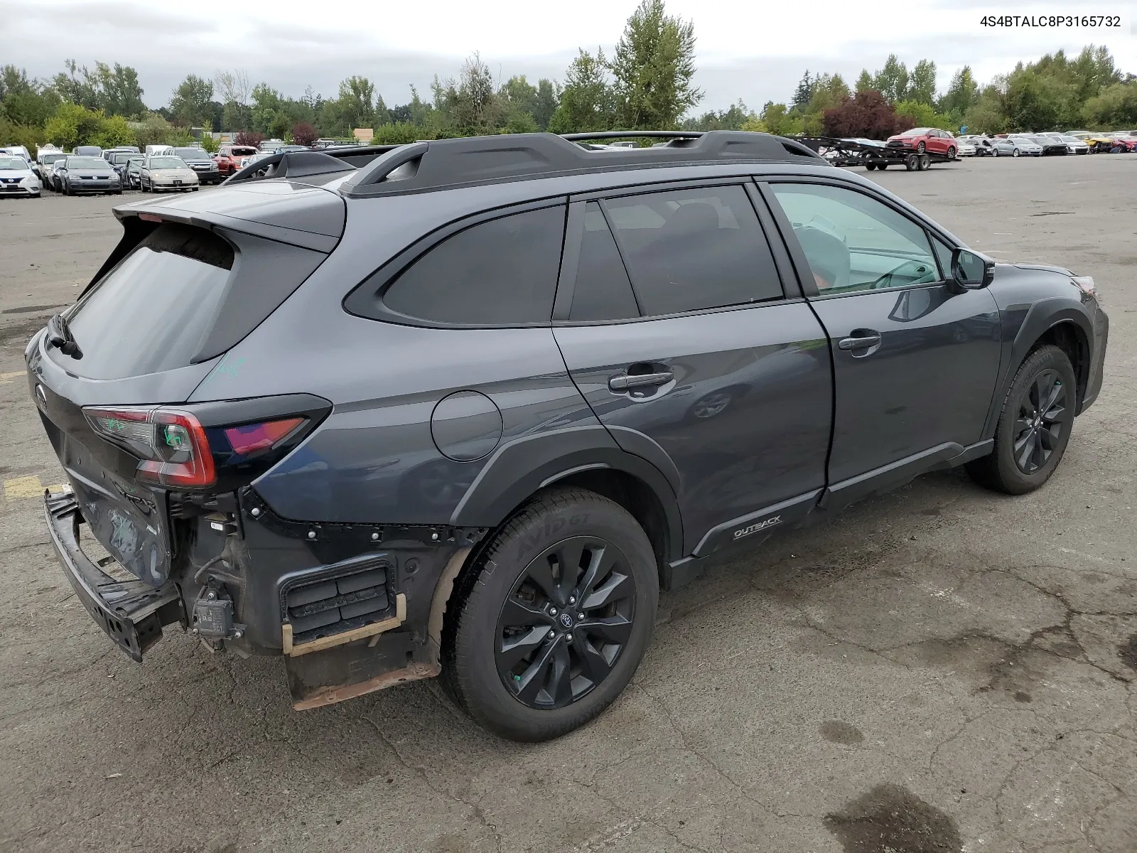 2023 Subaru Outback Onyx Edition VIN: 4S4BTALC8P3165732 Lot: 68180274