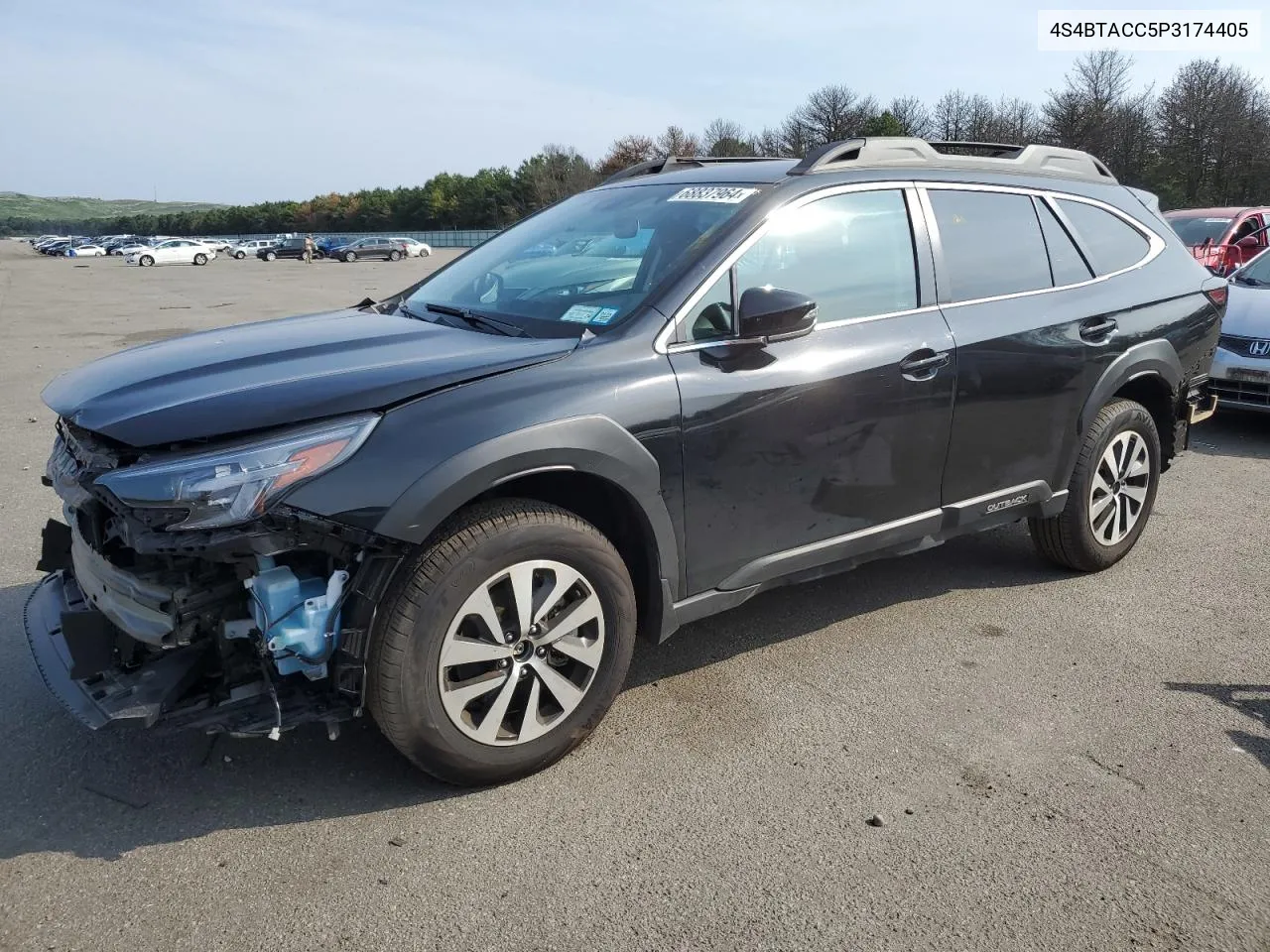 2023 Subaru Outback Premium VIN: 4S4BTACC5P3174405 Lot: 68837964