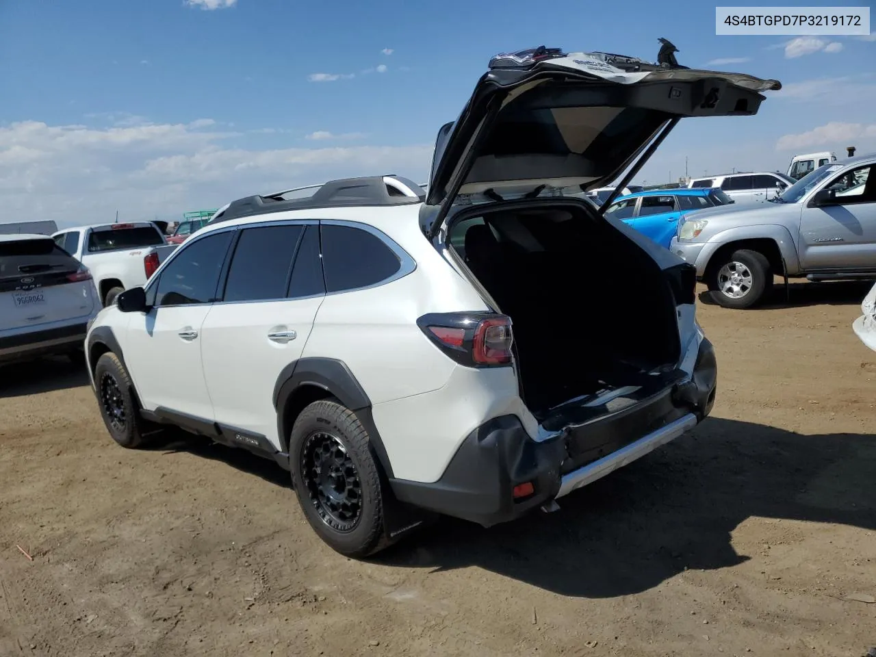 2023 Subaru Outback Touring VIN: 4S4BTGPD7P3219172 Lot: 69532864