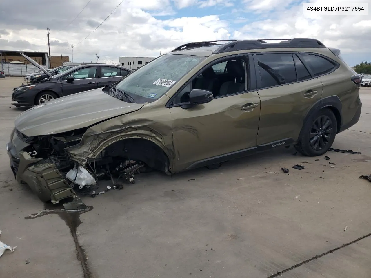 4S4BTGLD7P3217654 2023 Subaru Outback Onyx Edition Xt