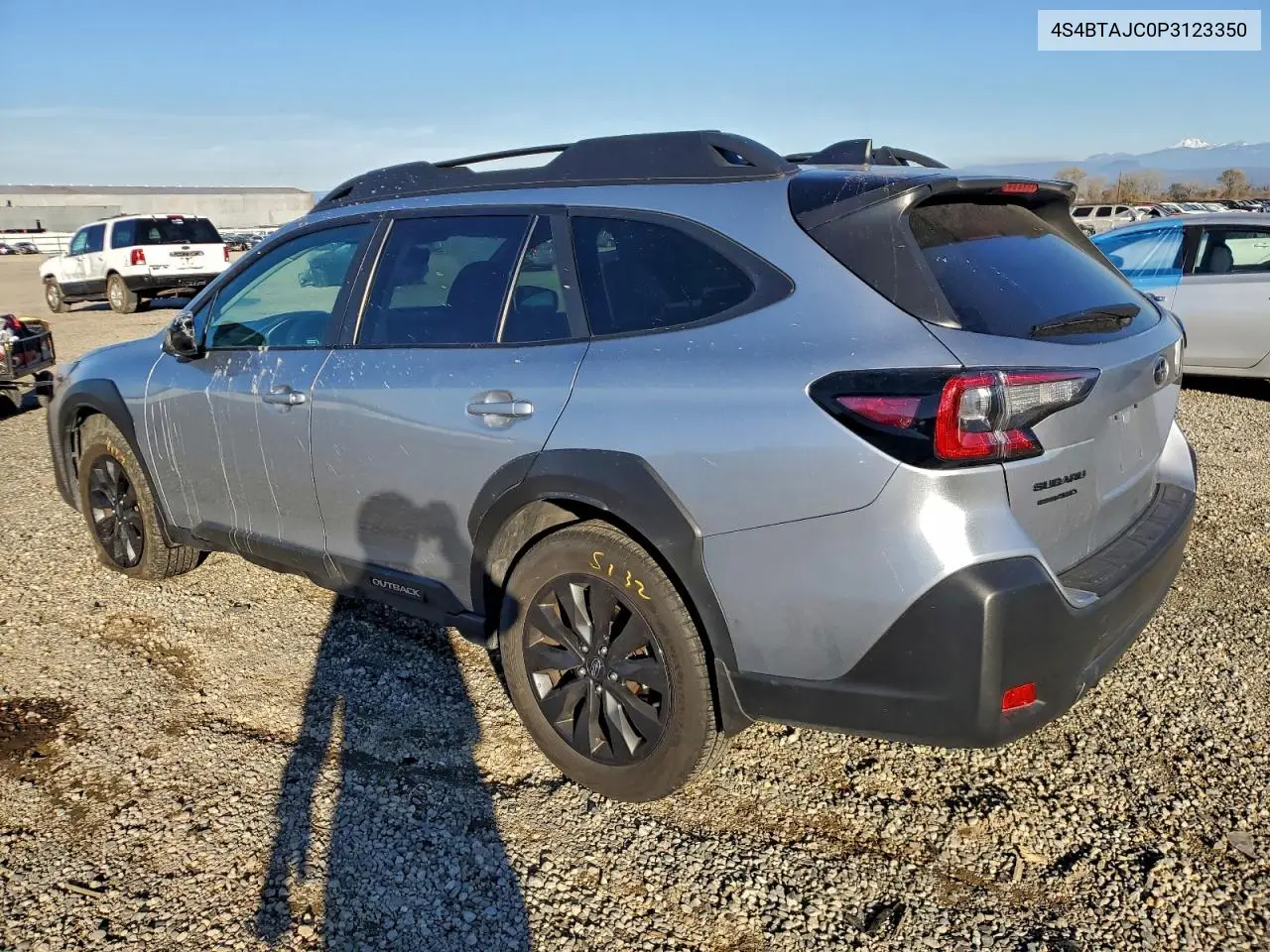 4S4BTAJC0P3123350 2023 Subaru Outback Onyx Edition
