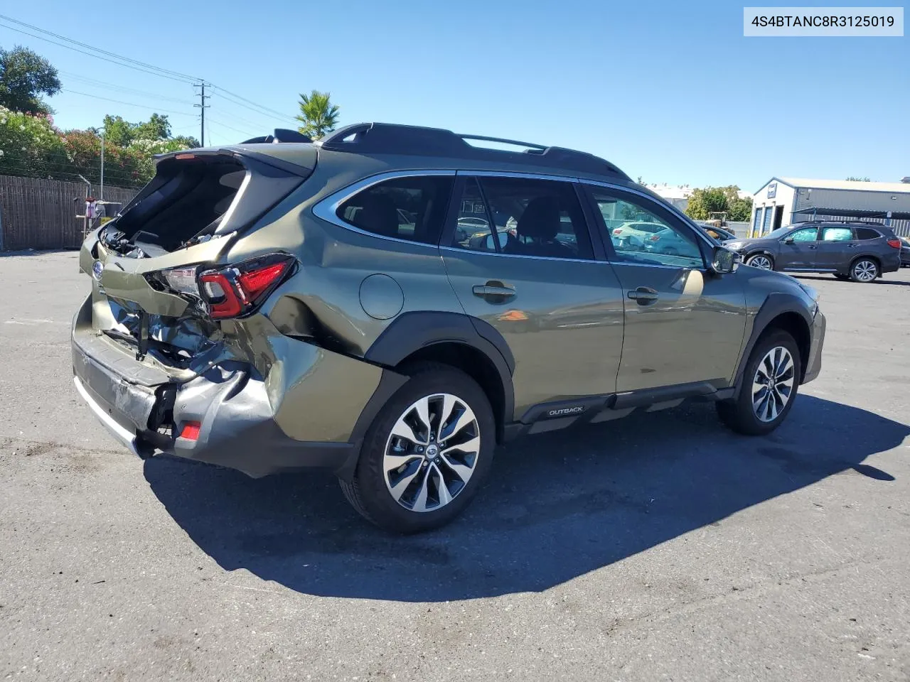 2024 Subaru Outback Limited VIN: 4S4BTANC8R3125019 Lot: 68153234