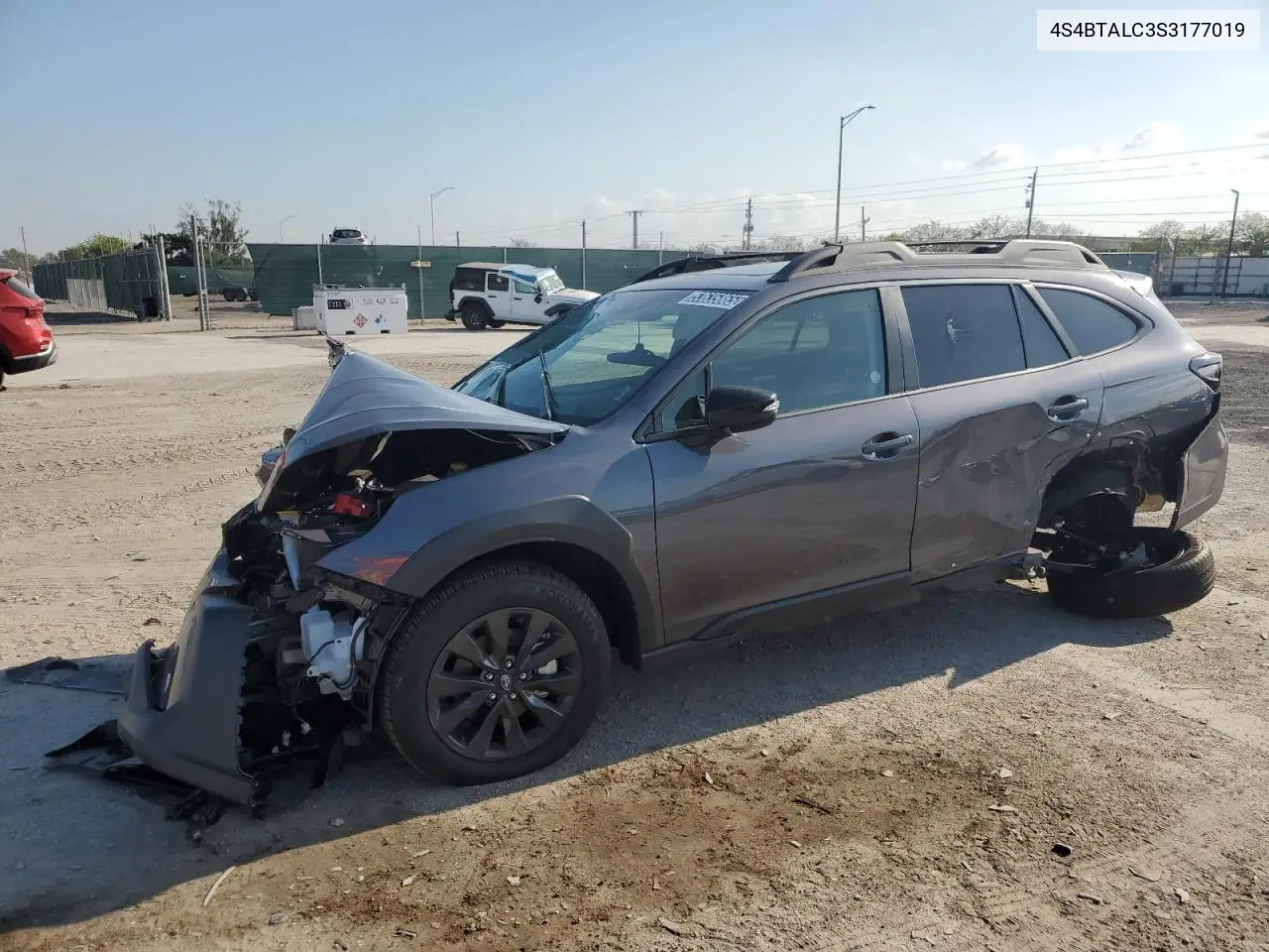 4S4BTALC3S3177019 2025 Subaru Outback Onyx Edition
