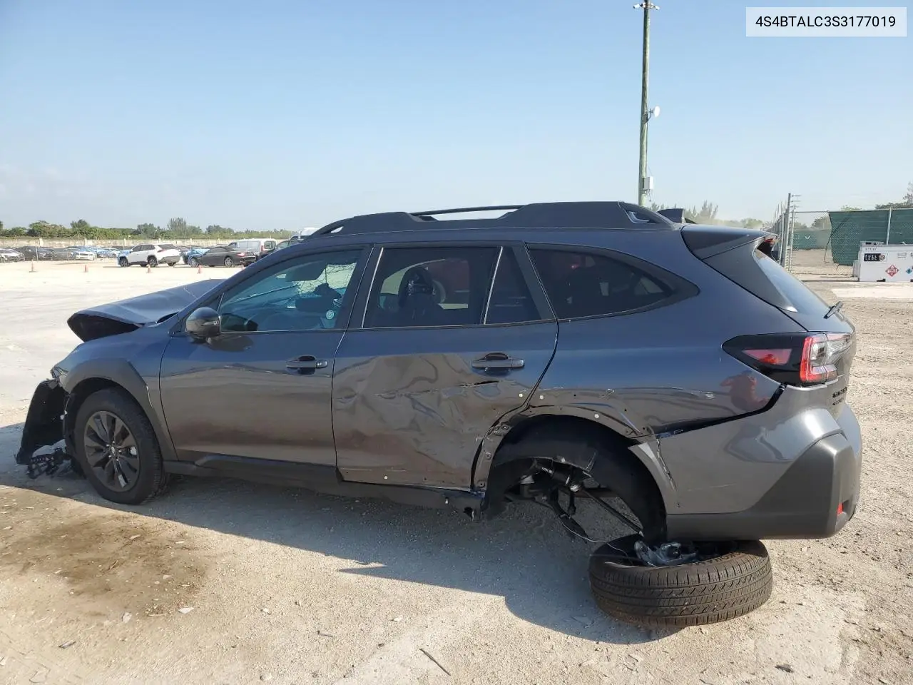 4S4BTALC3S3177019 2025 Subaru Outback Onyx Edition