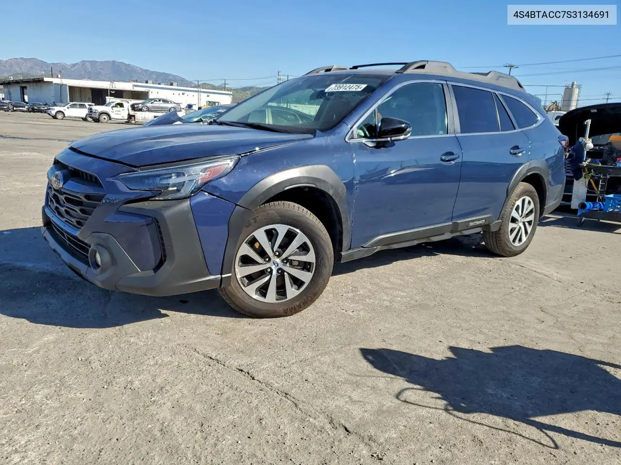 4S4BTACC7S3134691 2025 Subaru Outback Premium