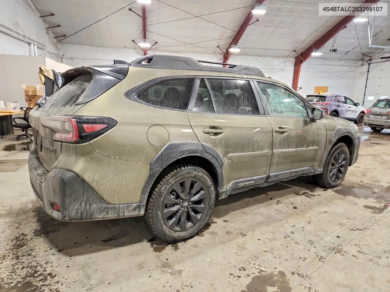 4S4BTALC2S3298107 2025 Subaru Outback Onyx Edition