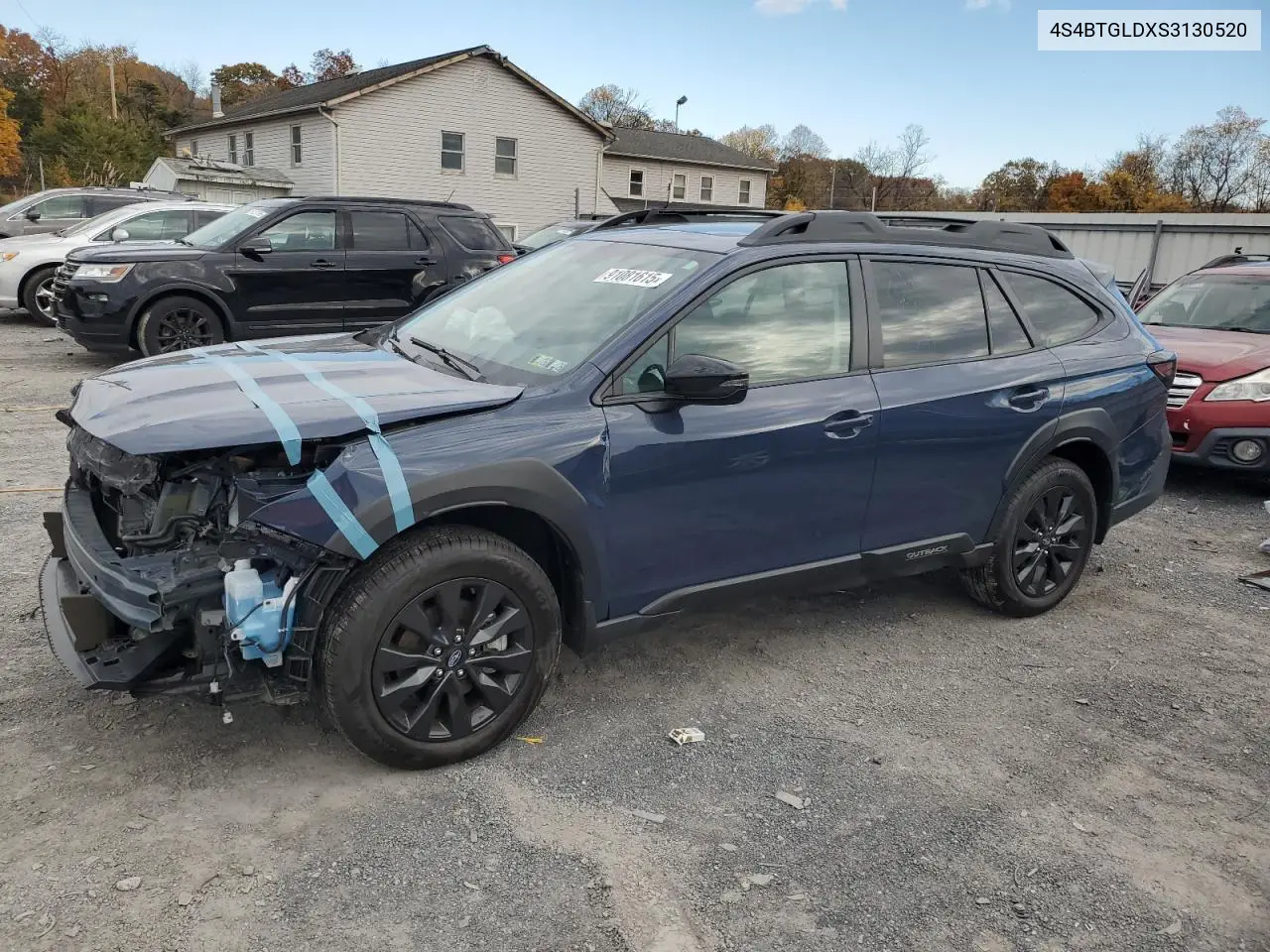 4S4BTGLDXS3130520 2025 Subaru Outback Onyx Edition Xt