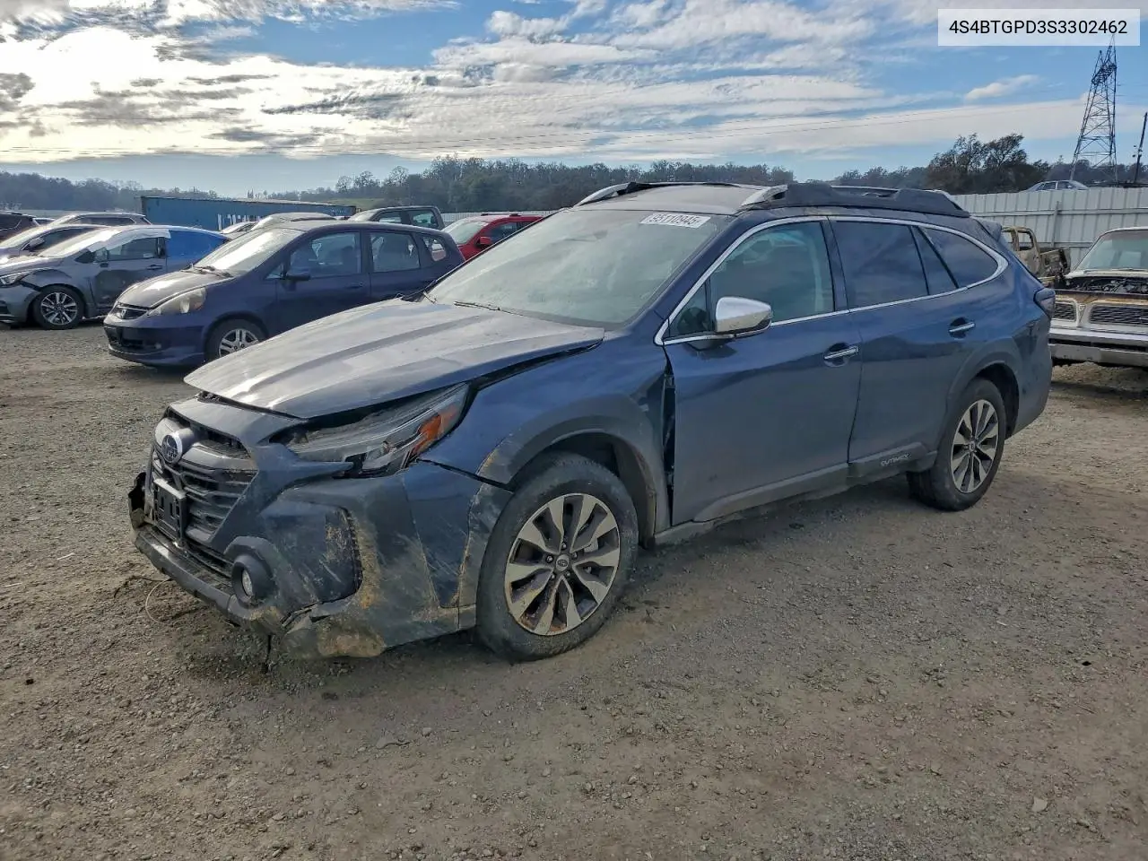 4S4BTGPD3S3302462 2025 Subaru Outback Touring