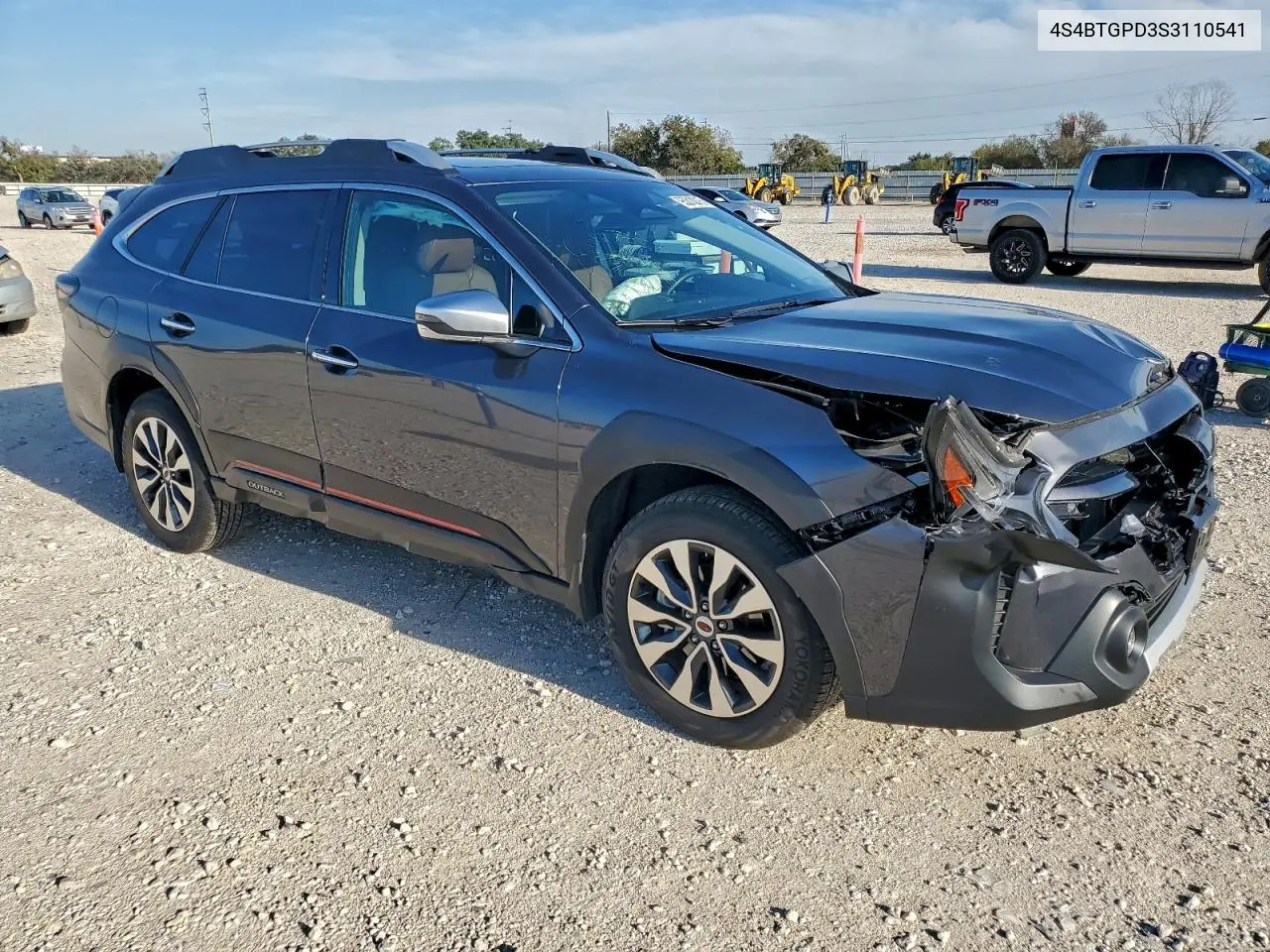 4S4BTGPD3S3110541 2025 Subaru Outback Touring