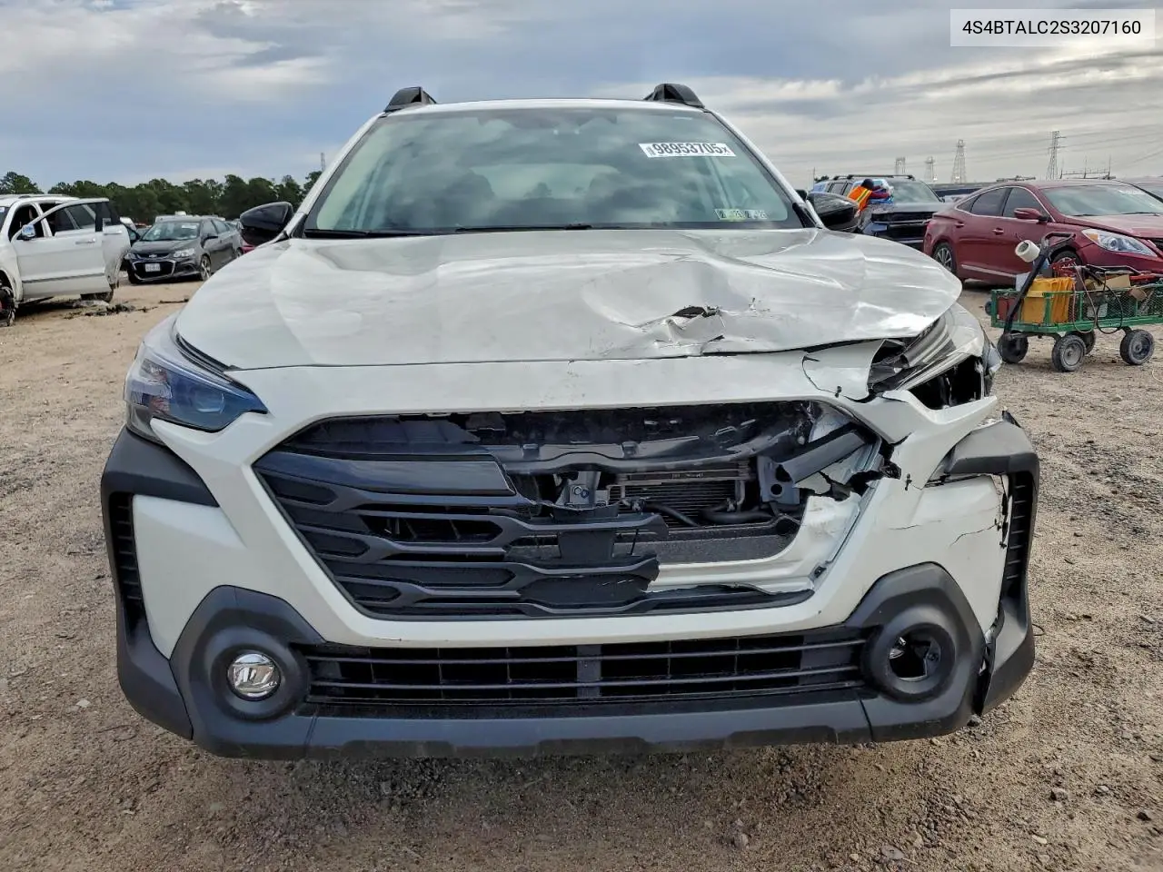 4S4BTALC2S3207160 2025 Subaru Outback Onyx Edition