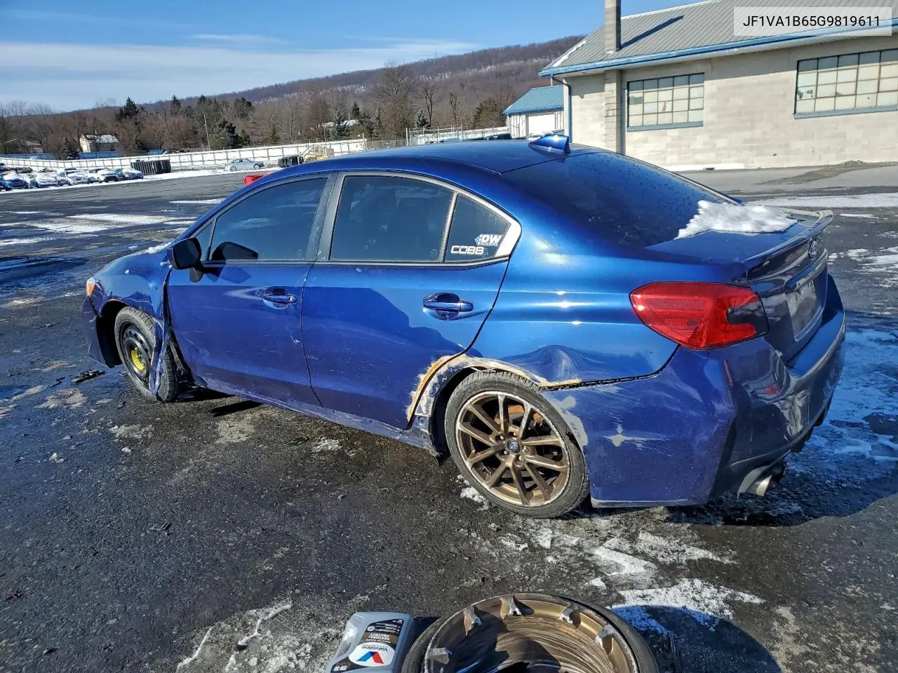 JF1VA1B65G9819611 2016 Subaru Wrx