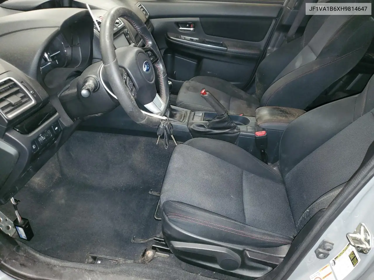 JF1VA1B6XH9814647 2017 Subaru Wrx