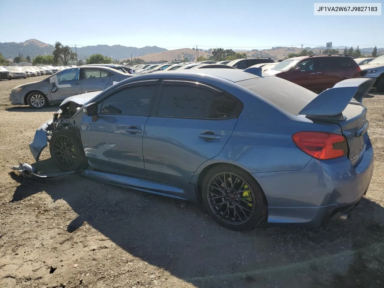 JF1VA2W67J9827183 2018 Subaru Wrx Sti Limited