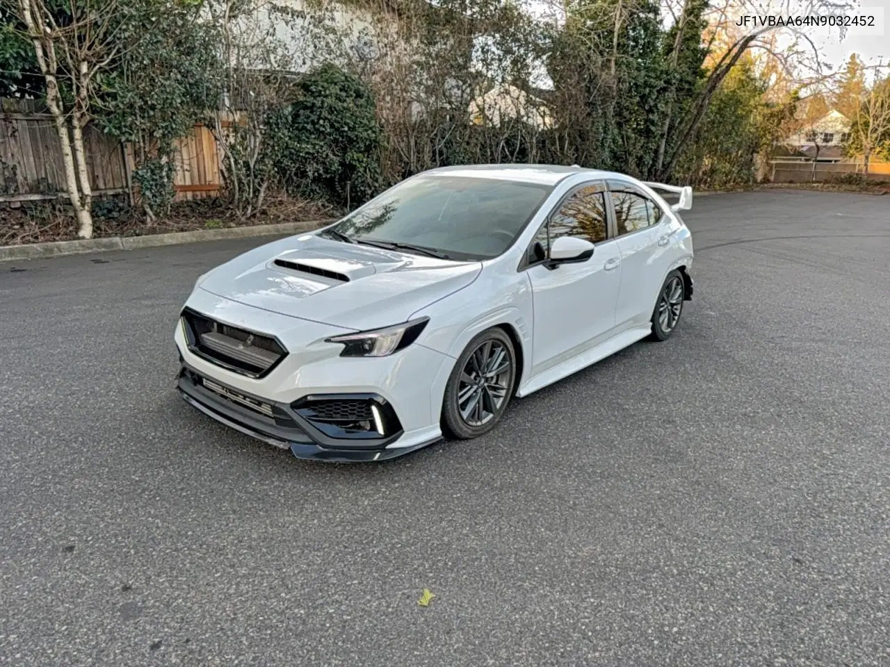 JF1VBAA64N9032452 2022 Subaru Wrx