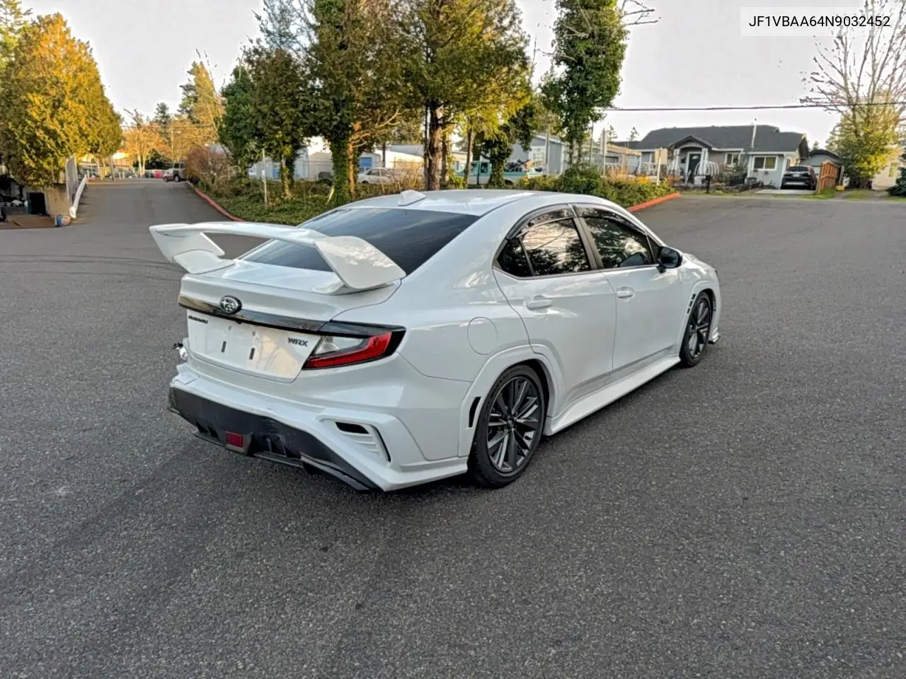 JF1VBAA64N9032452 2022 Subaru Wrx