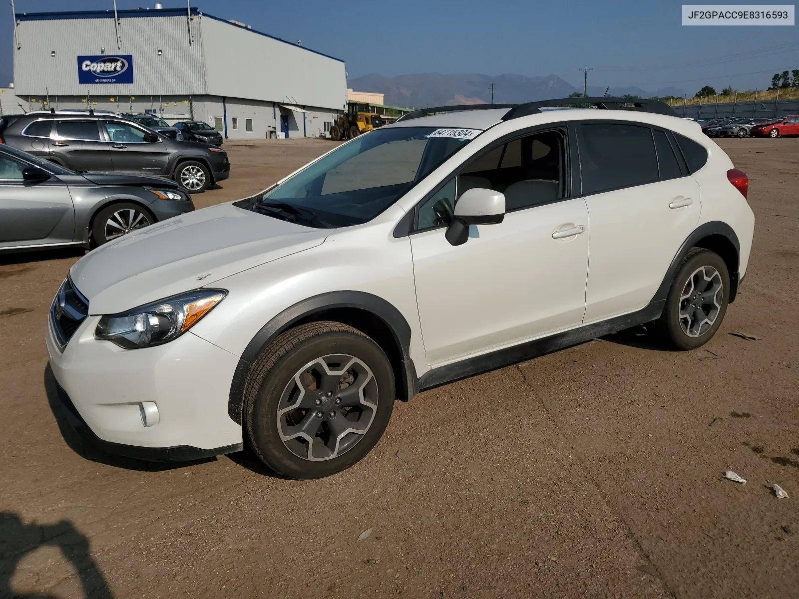 JF2GPACC9E8316593 2014 Subaru Xv Crosstrek 2.0 Premium