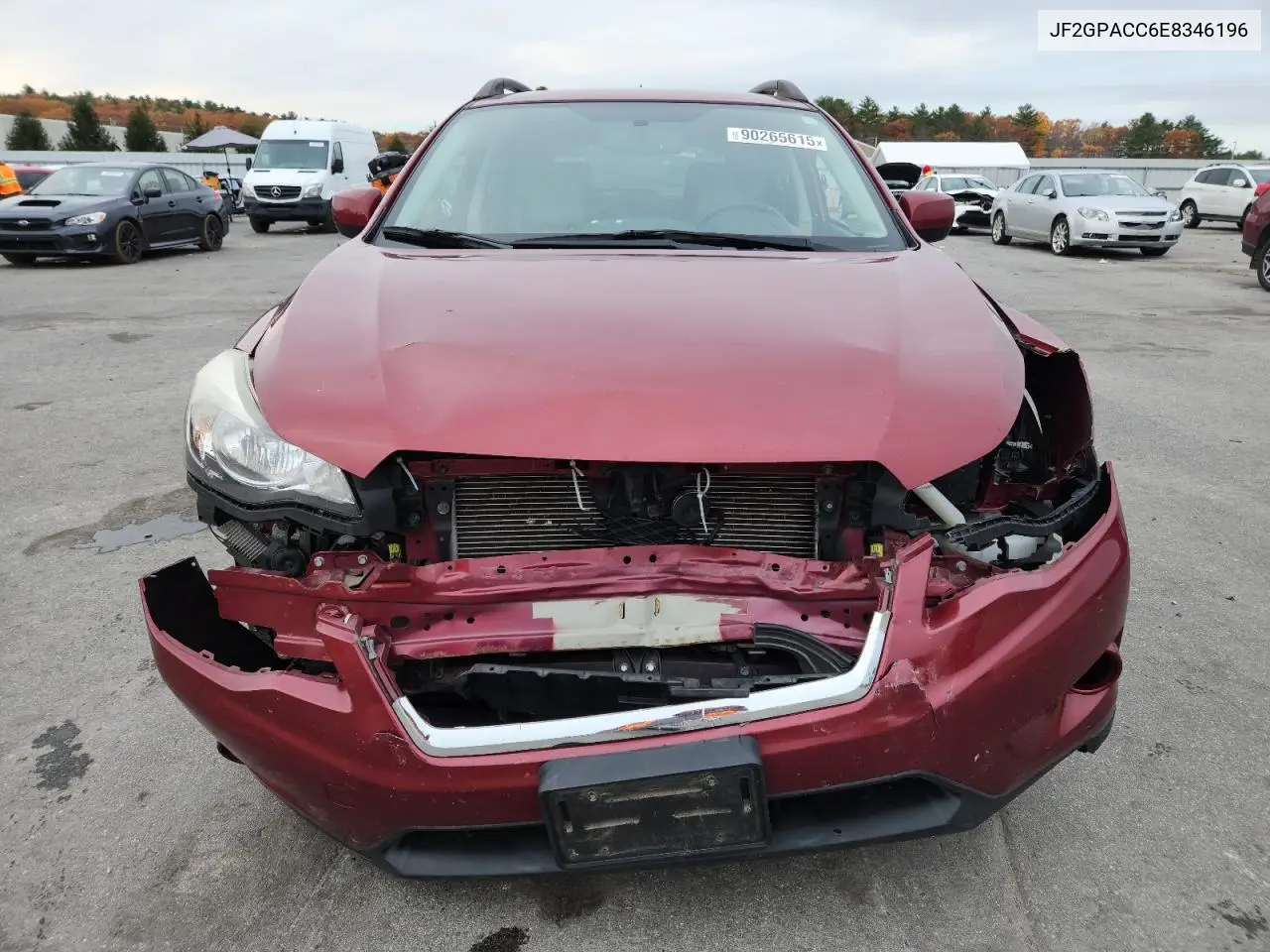 JF2GPACC6E8346196 2014 Subaru Xv Crosstrek 2.0 Premium
