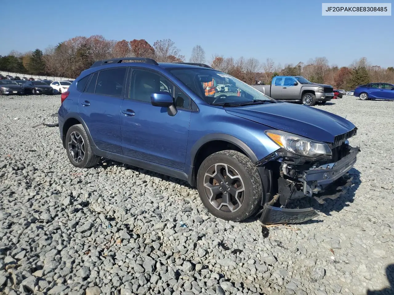 JF2GPAKC8E8308485 2014 Subaru Xv Crosstrek 2.0 Limited