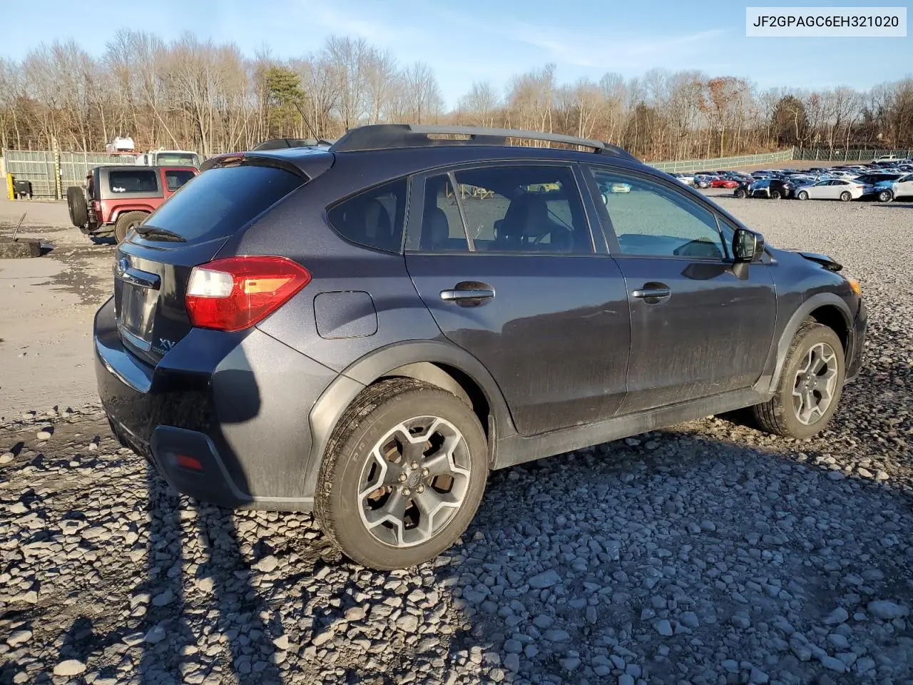JF2GPAGC6EH321020 2014 Subaru Xv Crosstrek 2.0 Limited