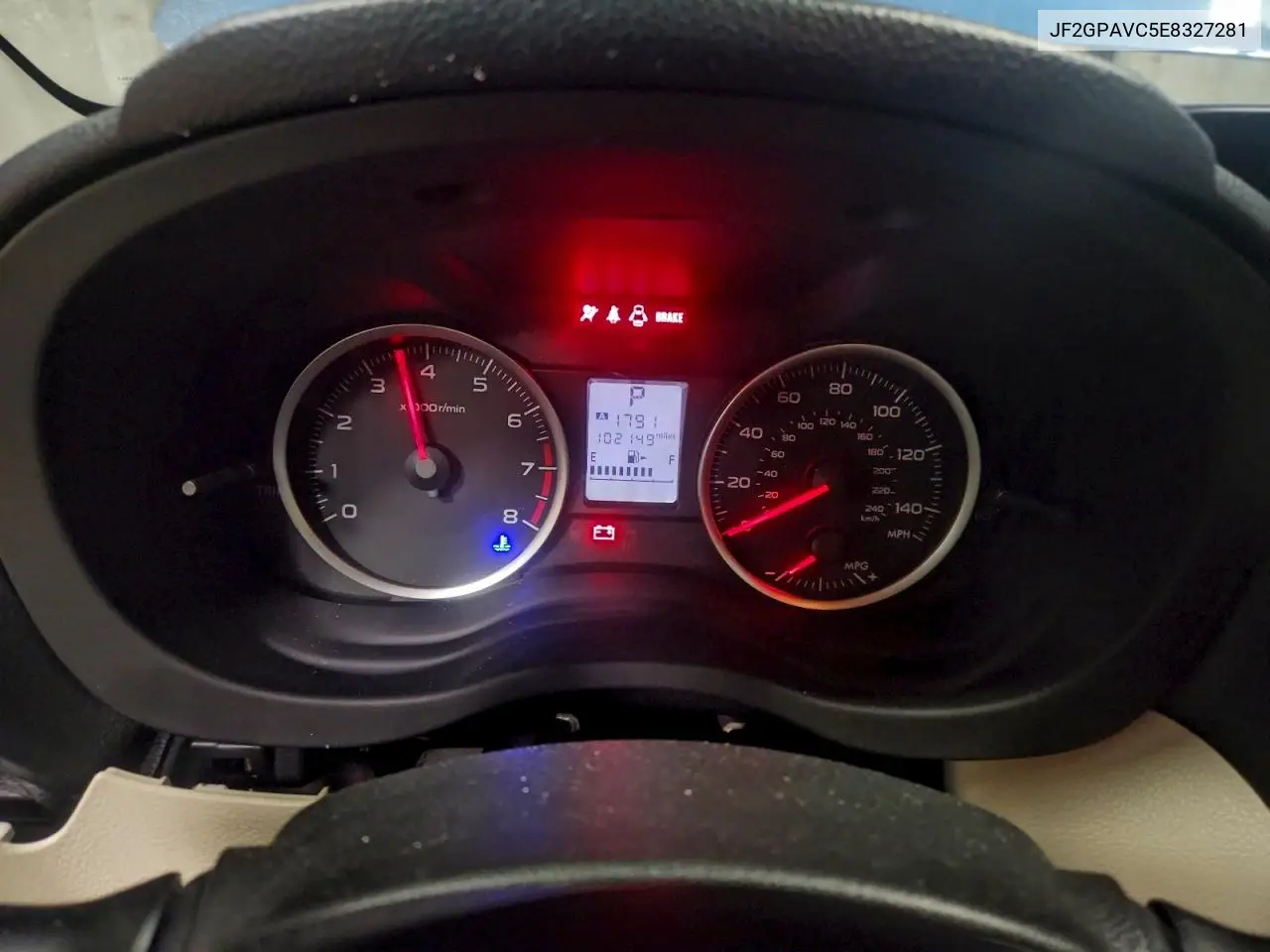 JF2GPAVC5E8327281 2014 Subaru Xv Crosstrek 2.0 Premium
