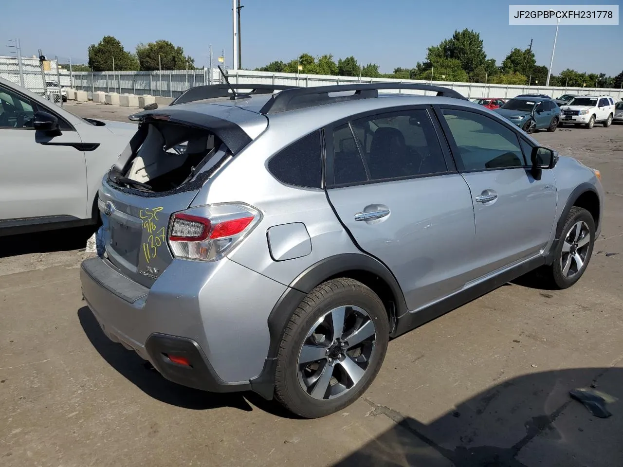 JF2GPBPCXFH231778 2015 Subaru Xv Crosstrek 2.0I Hybrid Touring