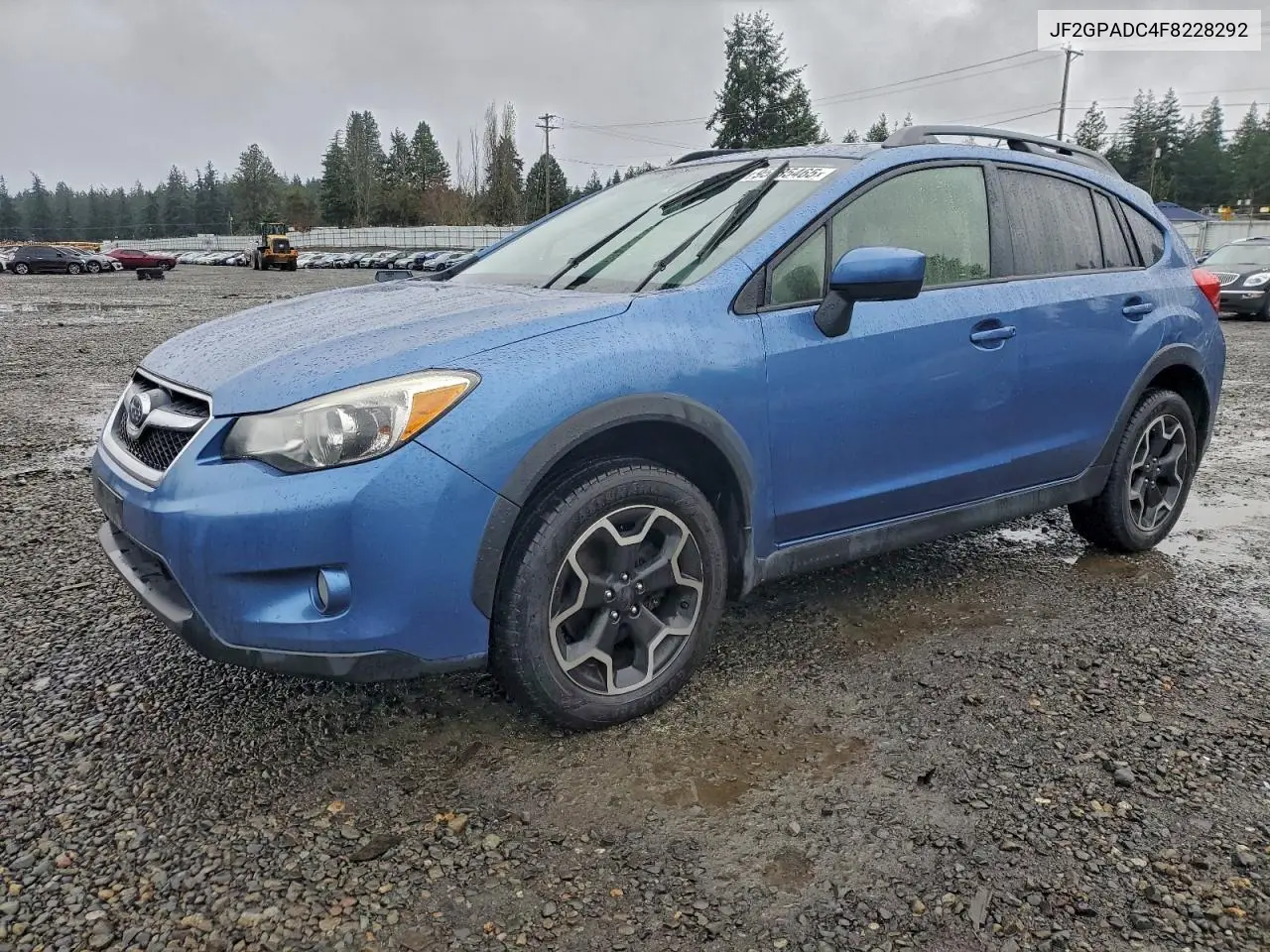 JF2GPADC4F8228292 2015 Subaru Xv Crosstrek 2.0 Premium