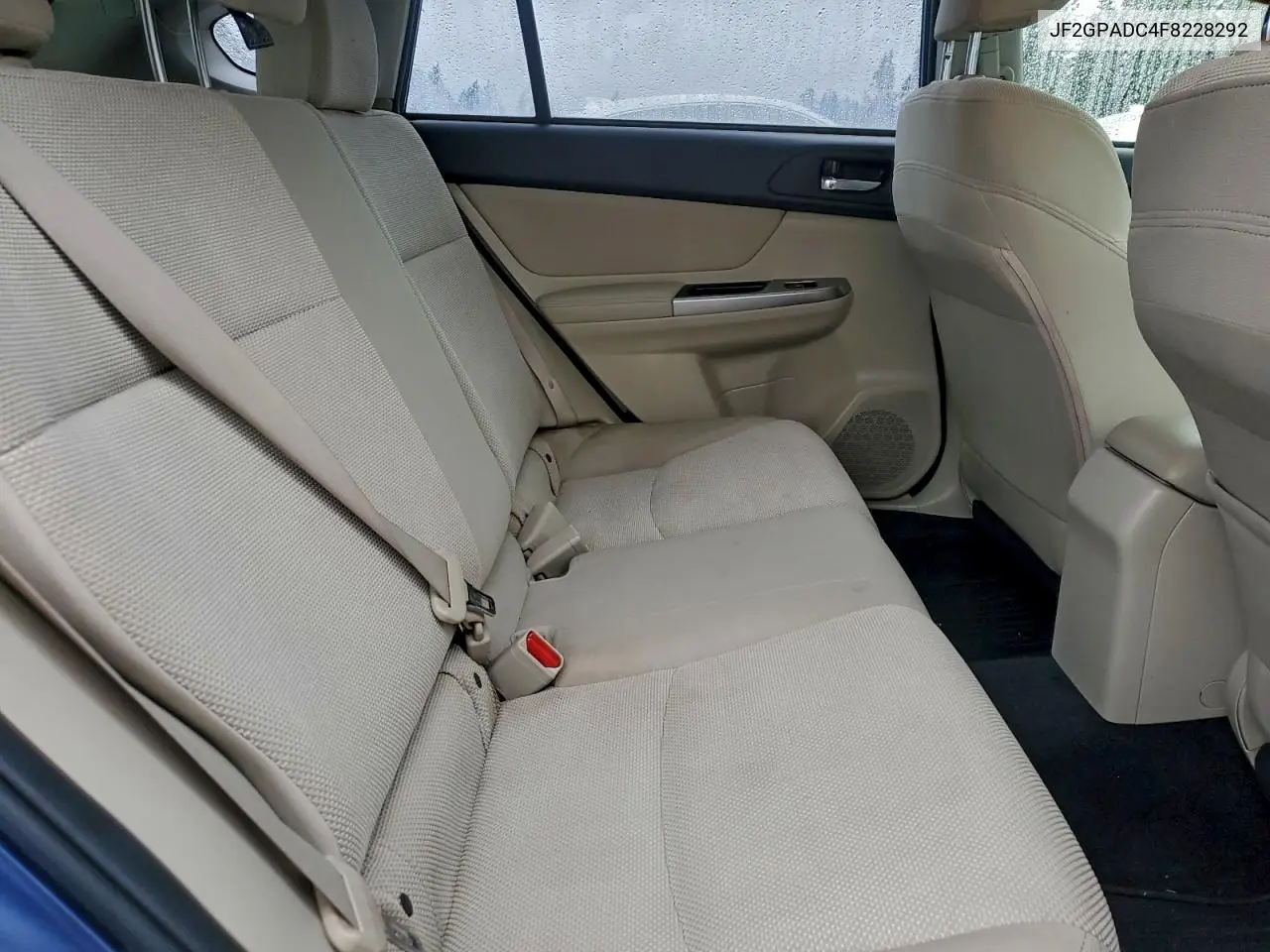 JF2GPADC4F8228292 2015 Subaru Xv Crosstrek 2.0 Premium