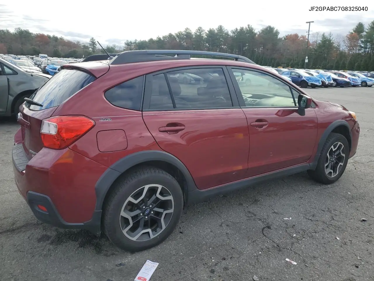 JF2GPABC7G8325040 2016 Subaru Crosstrek Premium