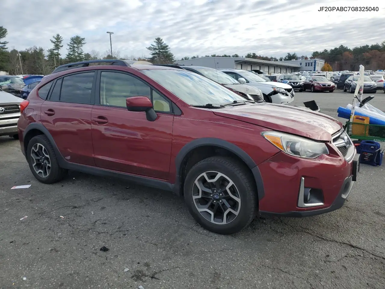 JF2GPABC7G8325040 2016 Subaru Crosstrek Premium