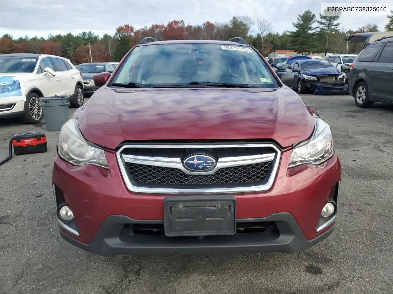 JF2GPABC7G8325040 2016 Subaru Crosstrek Premium