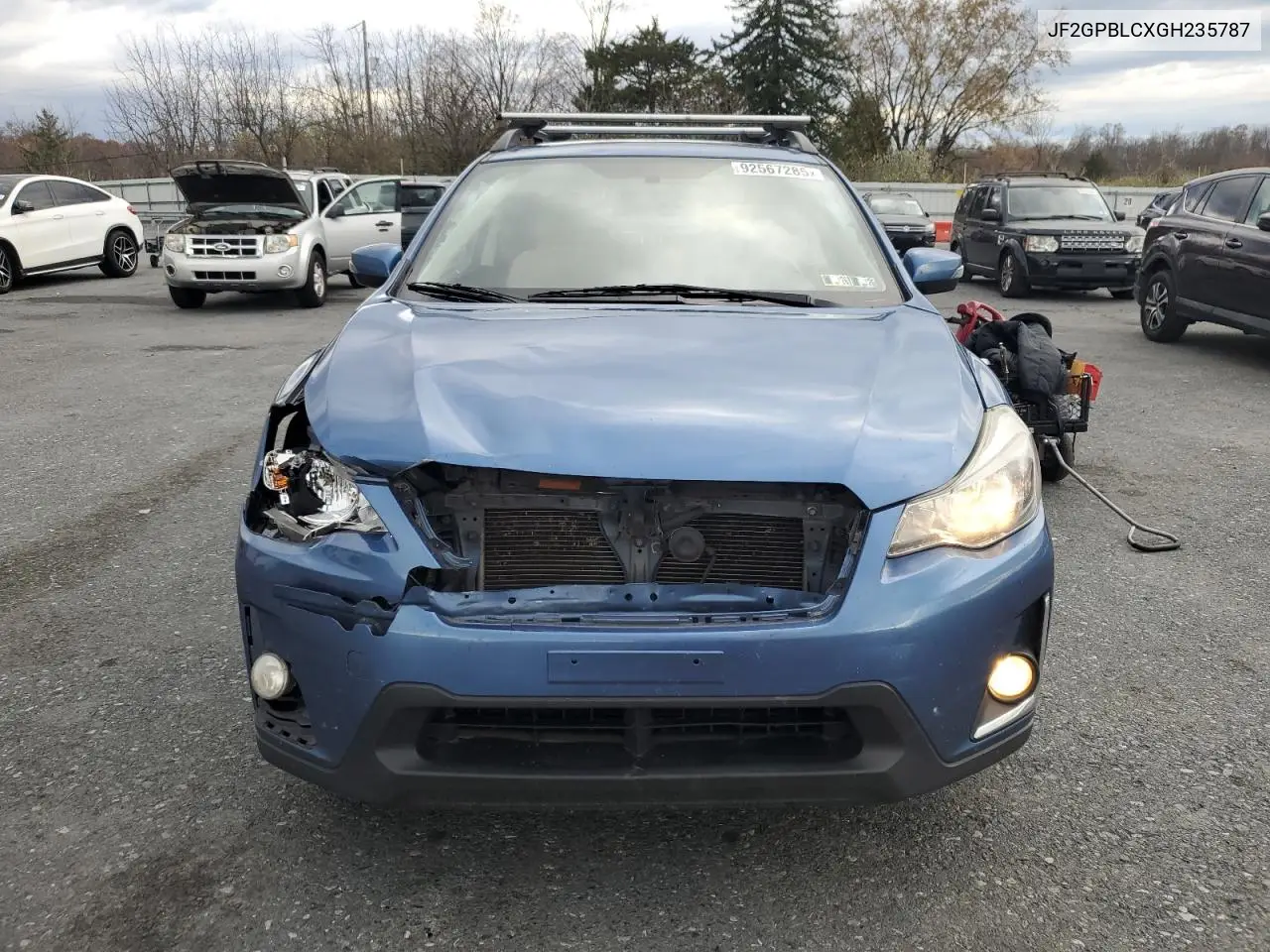 JF2GPBLCXGH235787 2016 Subaru Crosstrek 2.0I Hybrid Touring