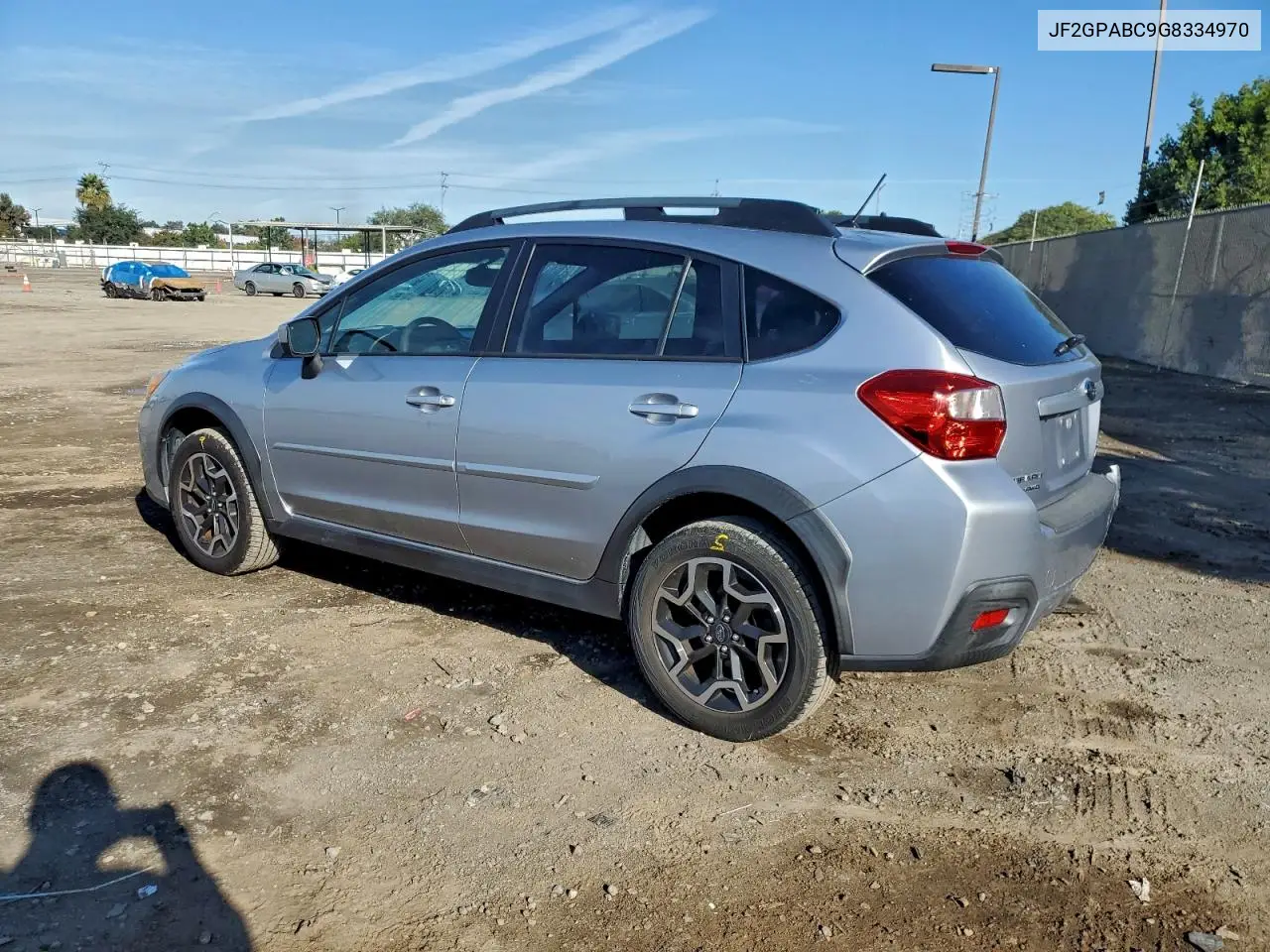 JF2GPABC9G8334970 2016 Subaru Crosstrek Premium