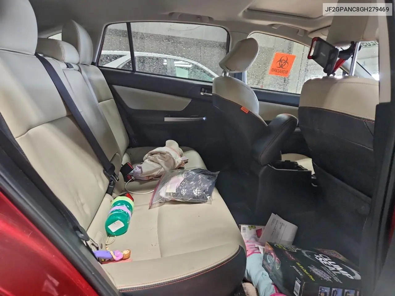 JF2GPANC8GH279469 2016 Subaru Crosstrek Limited