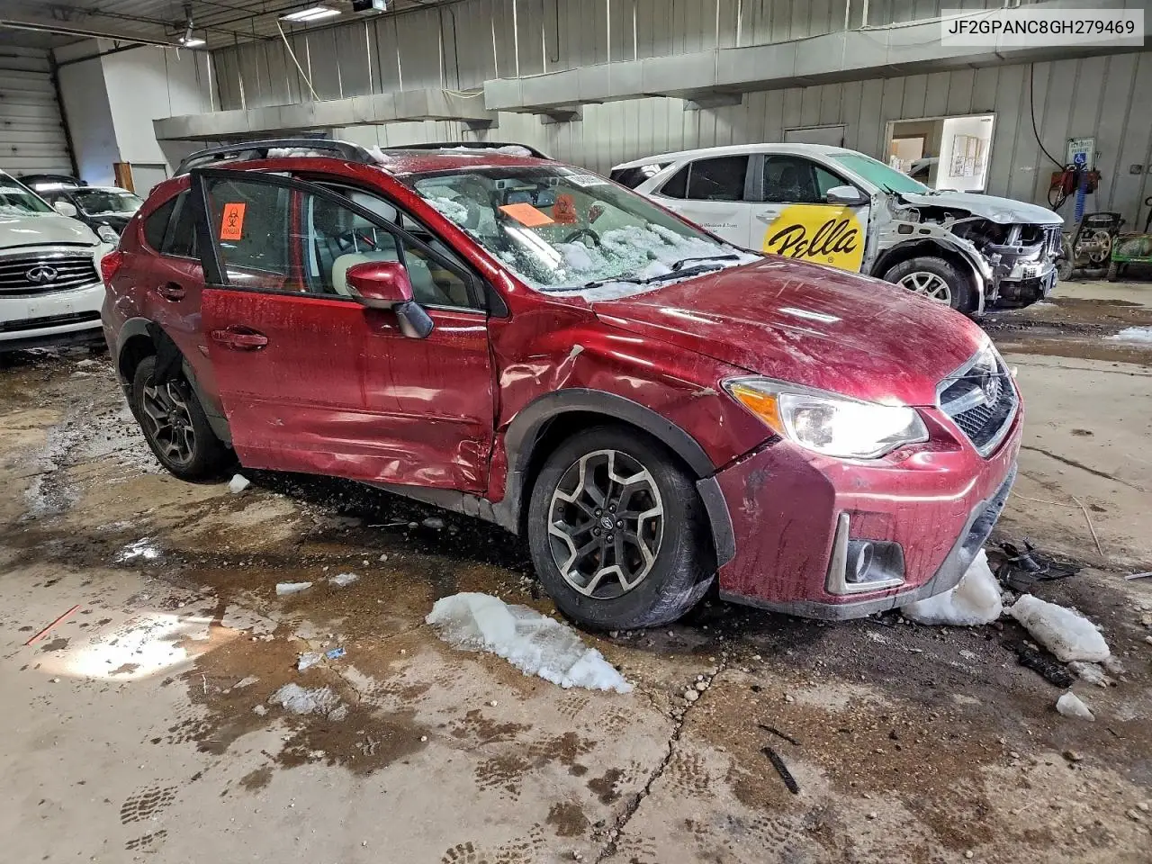 JF2GPANC8GH279469 2016 Subaru Crosstrek Limited