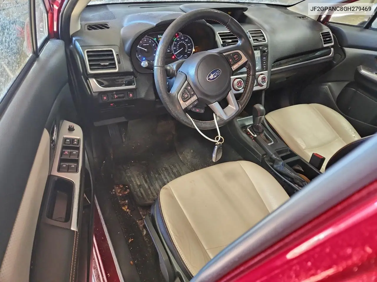 JF2GPANC8GH279469 2016 Subaru Crosstrek Limited