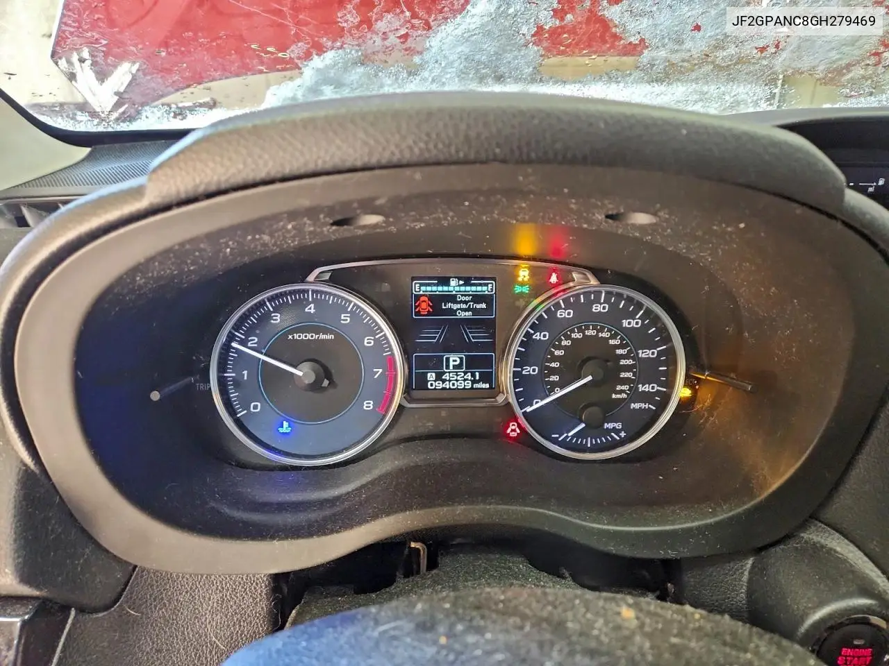 JF2GPANC8GH279469 2016 Subaru Crosstrek Limited