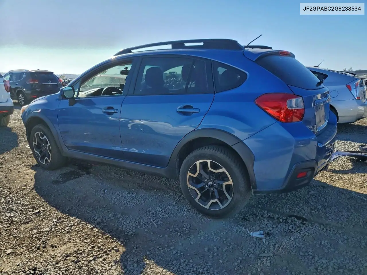 JF2GPABC2G8238534 2016 Subaru Crosstrek Premium