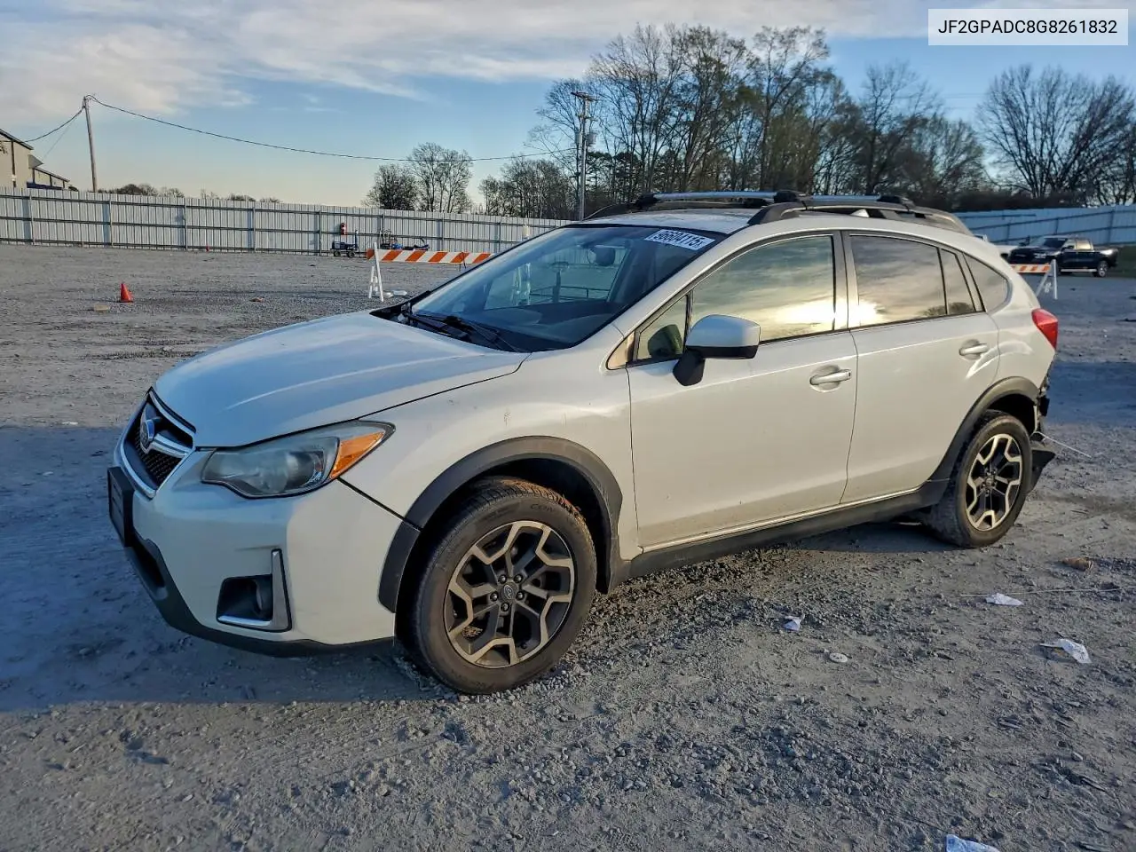 JF2GPADC8G8261832 2016 Subaru Crosstrek Premium